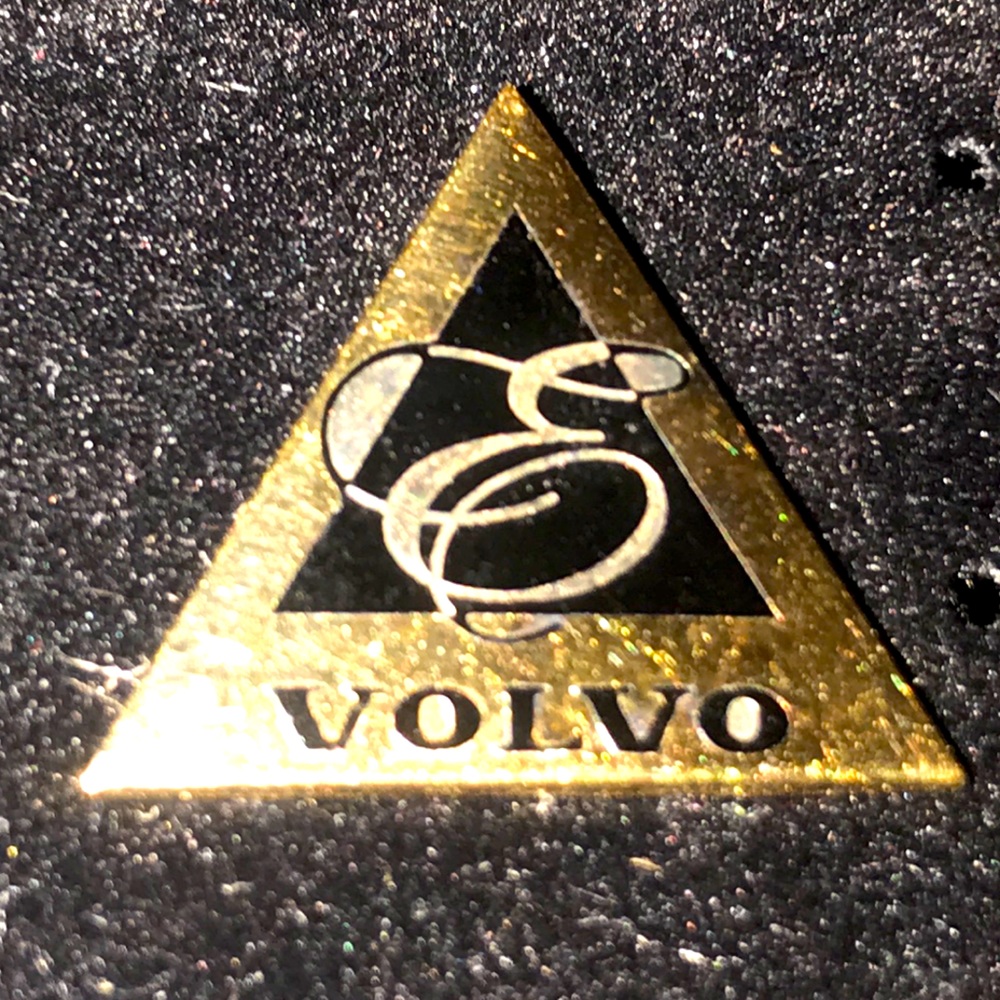 Tiffany & Co. Volvo 925 Gold Plate Pin